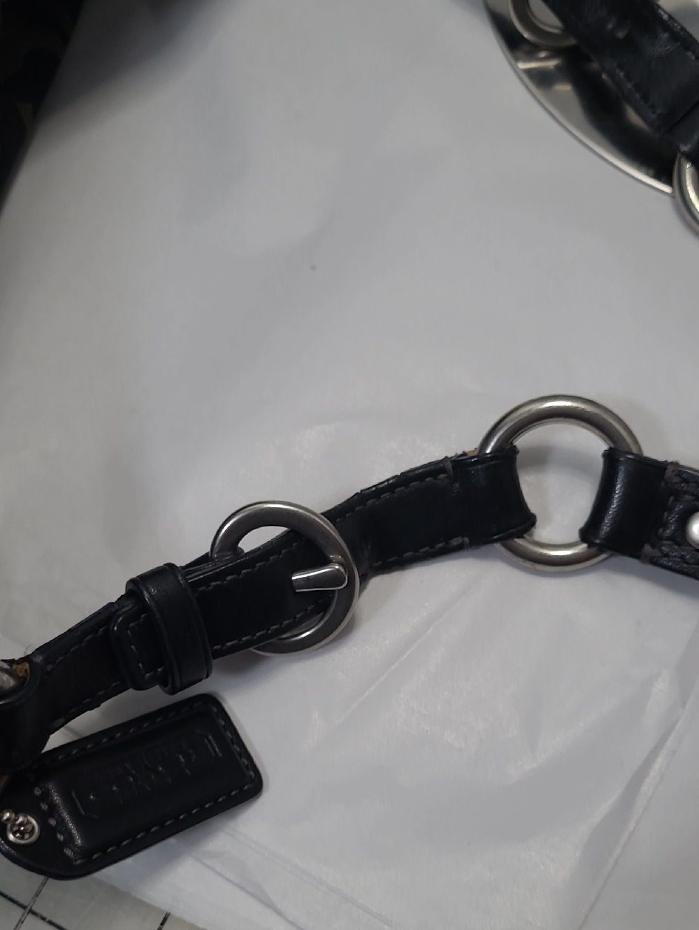 Coach Chelsea Signature C Optic Hobo - Picture 14 of 16